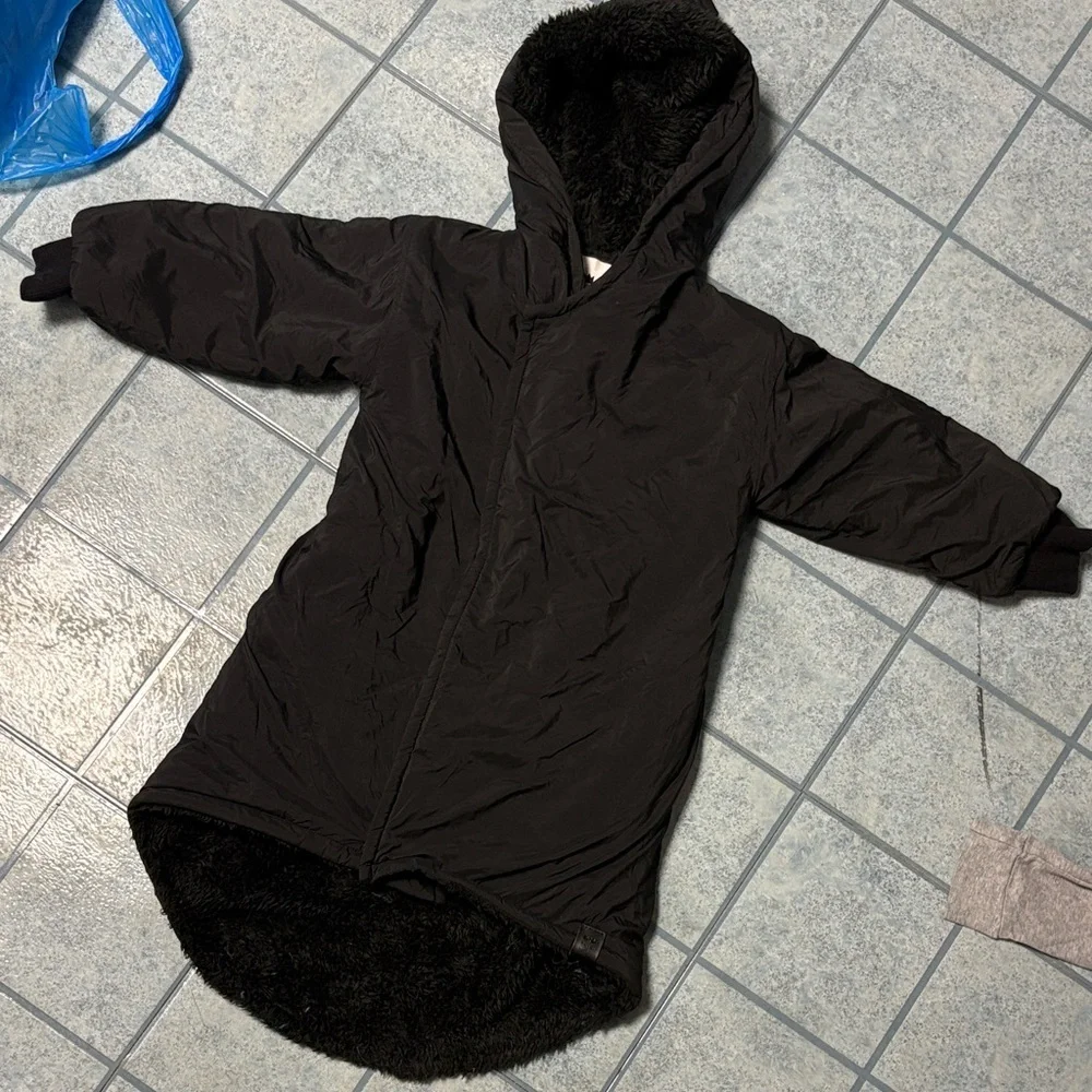 OMAMIMINI Puffer Coat, Black